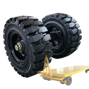 Solid Tire with Axle