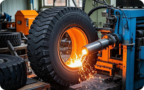 solid tires for skid steer loaders​
