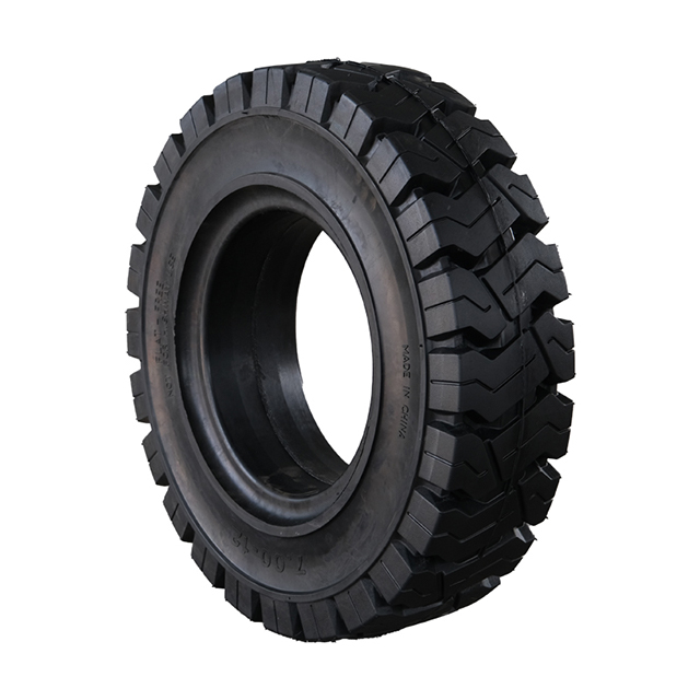 Industrial solid tire load evaluation